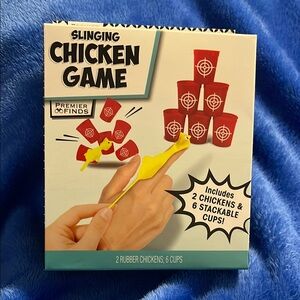 Chicken Toss Game Yellow and Red
